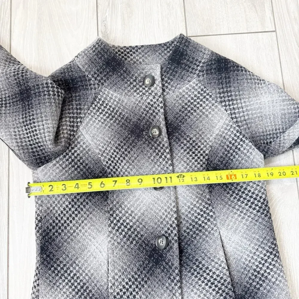 Pendleton Blazer Jacket Coat Virgin Lambs Wool Pockets Ladylike Classic Size 10